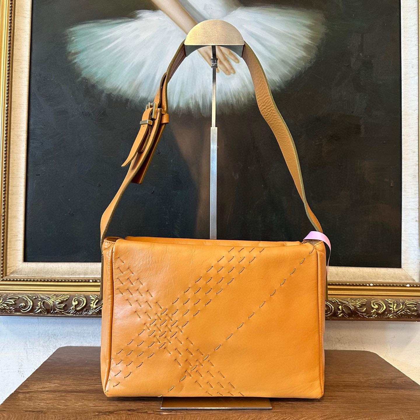 95新 BURBERRY/博柏利 巴宝莉单肩包/008603/尺寸24*17