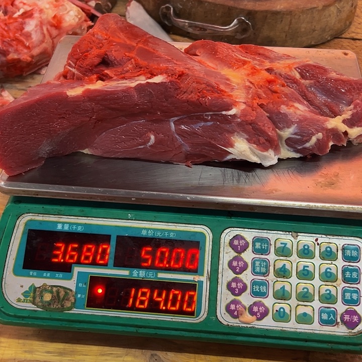 广西土耕马马肉中国大陆