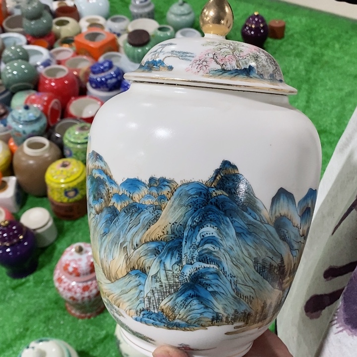 罐不带礼盒）陶瓷储物罐密封罐