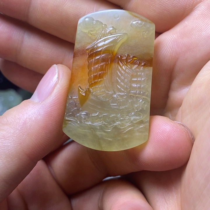 岫玉天然岫玉颈饰未镶嵌