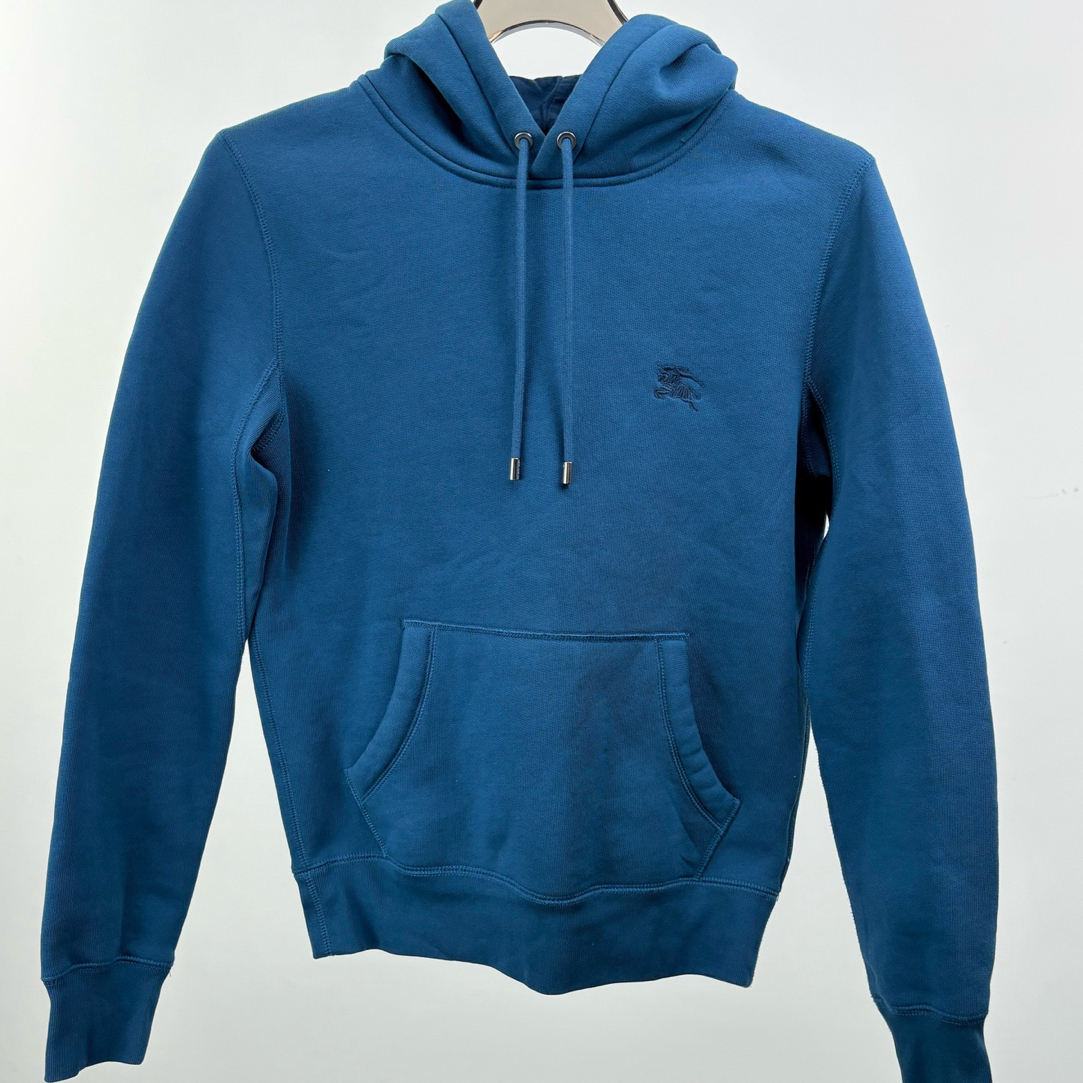 99新 BURBERRY/博柏利 BURBERRY博柏利战马刺绣卫衣帽衫XS码15068