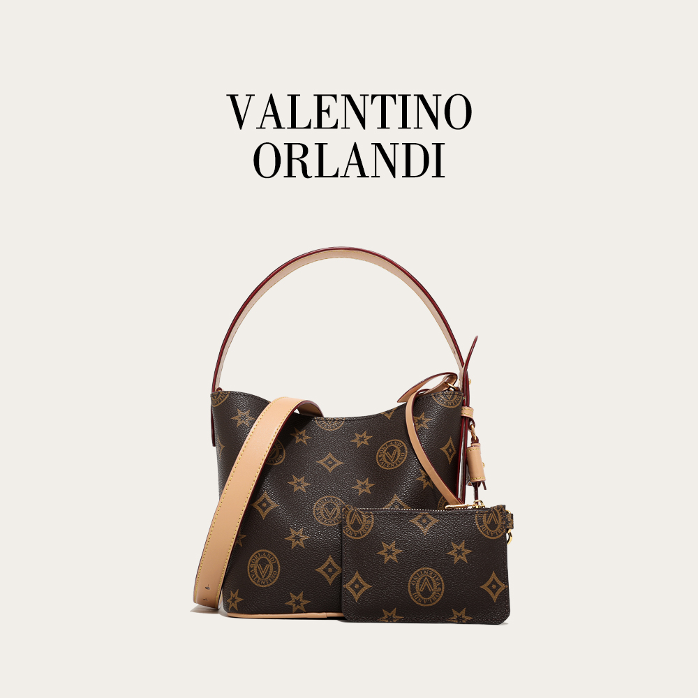 VALENTINO ORLANDI/华伦天奴.奥兰迪时尚水桶包单肩斜挎包9122