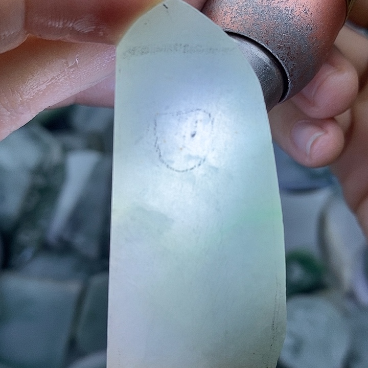 翡翠裸石纯天然翡翠