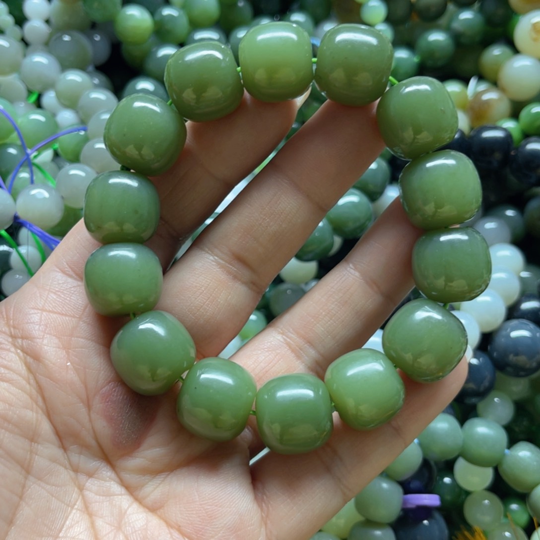 和田玉手链未镶嵌