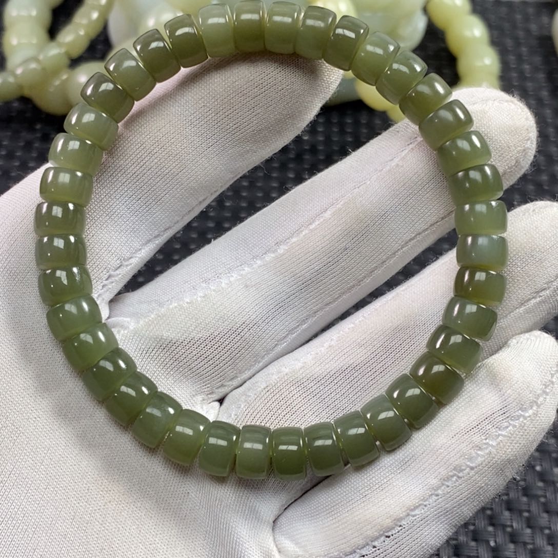 和田玉手链未镶嵌