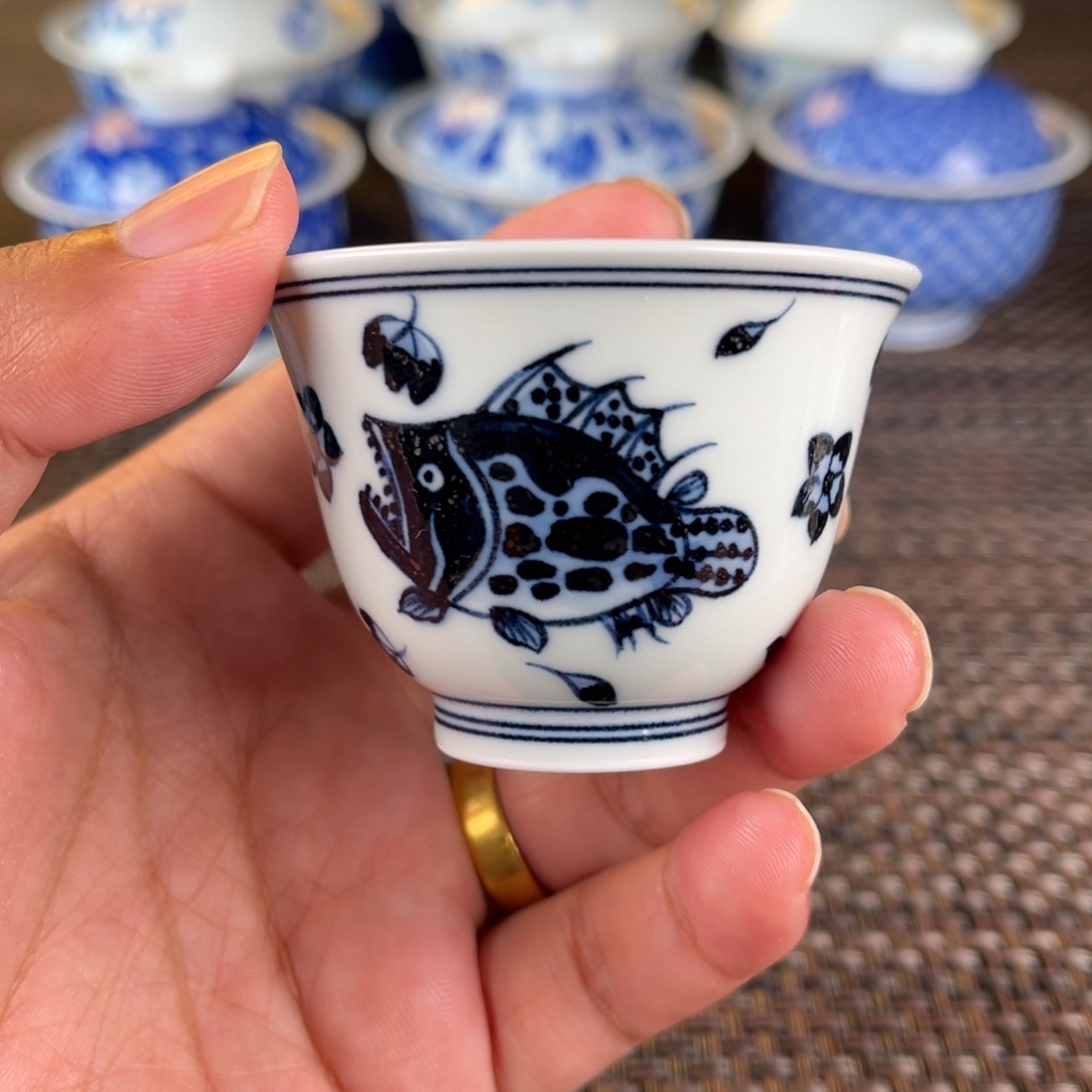 瓷片微瑕景德镇陶瓷
