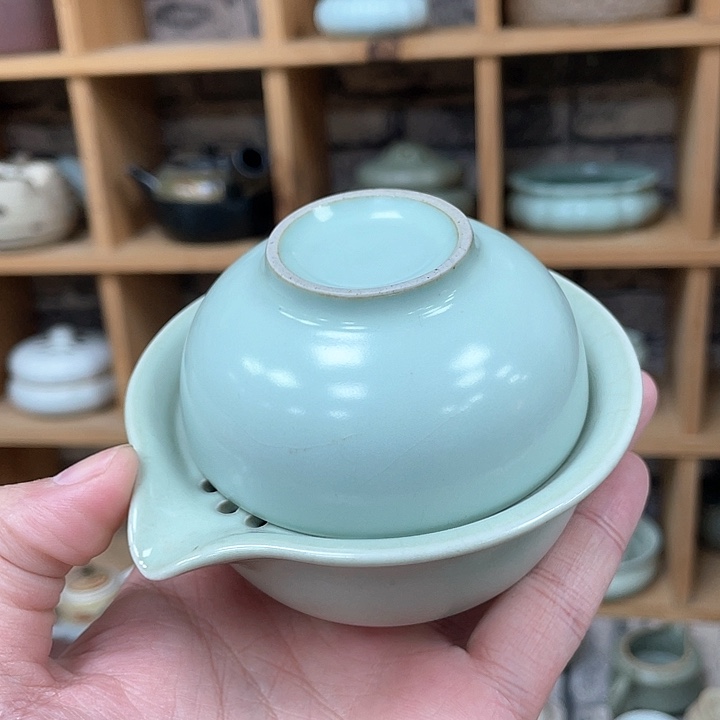 壶老段烧陶瓷茶器！