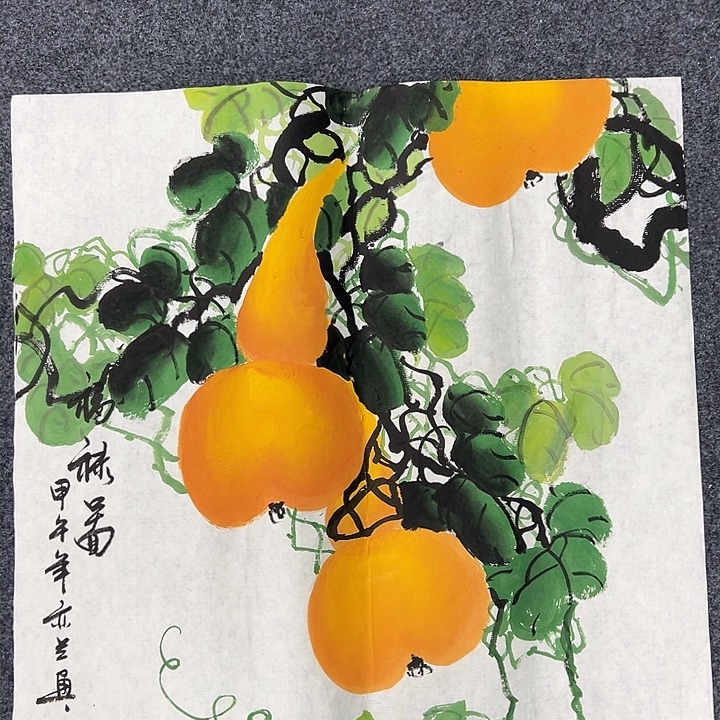 国画纯手绘国画大捡漏