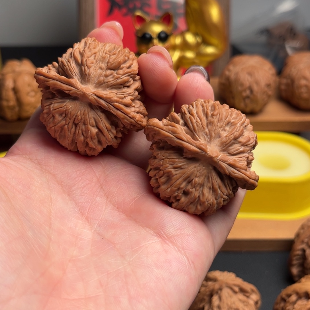 ㅤ***ㅤ文玩核桃把件四座楼44