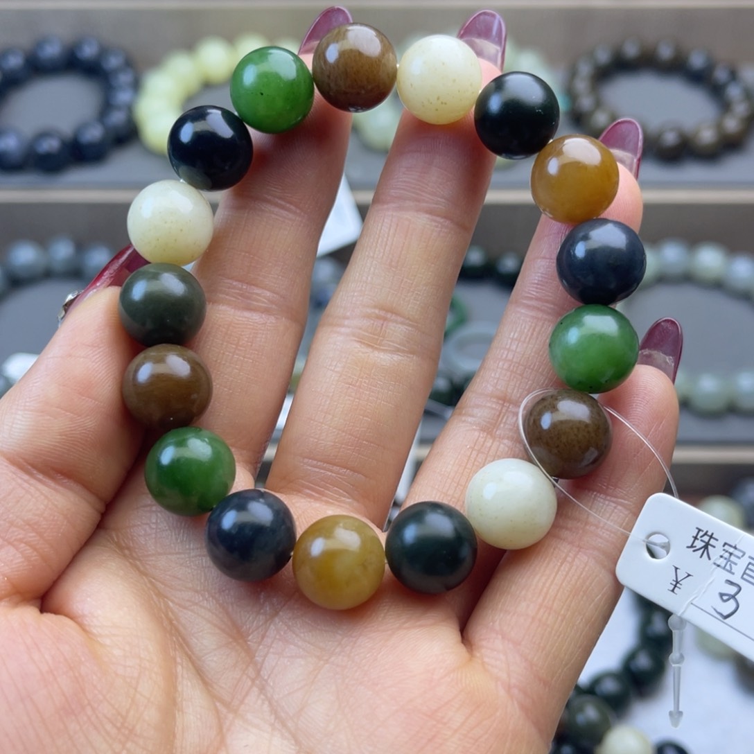 和田玉手链未镶嵌