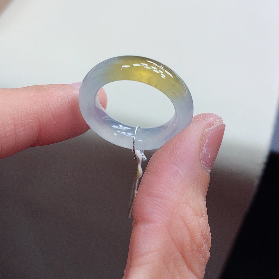 未镶嵌戒指翡翠14号