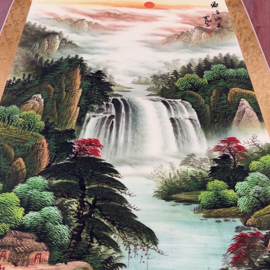 横款臻弘，字画，中堂