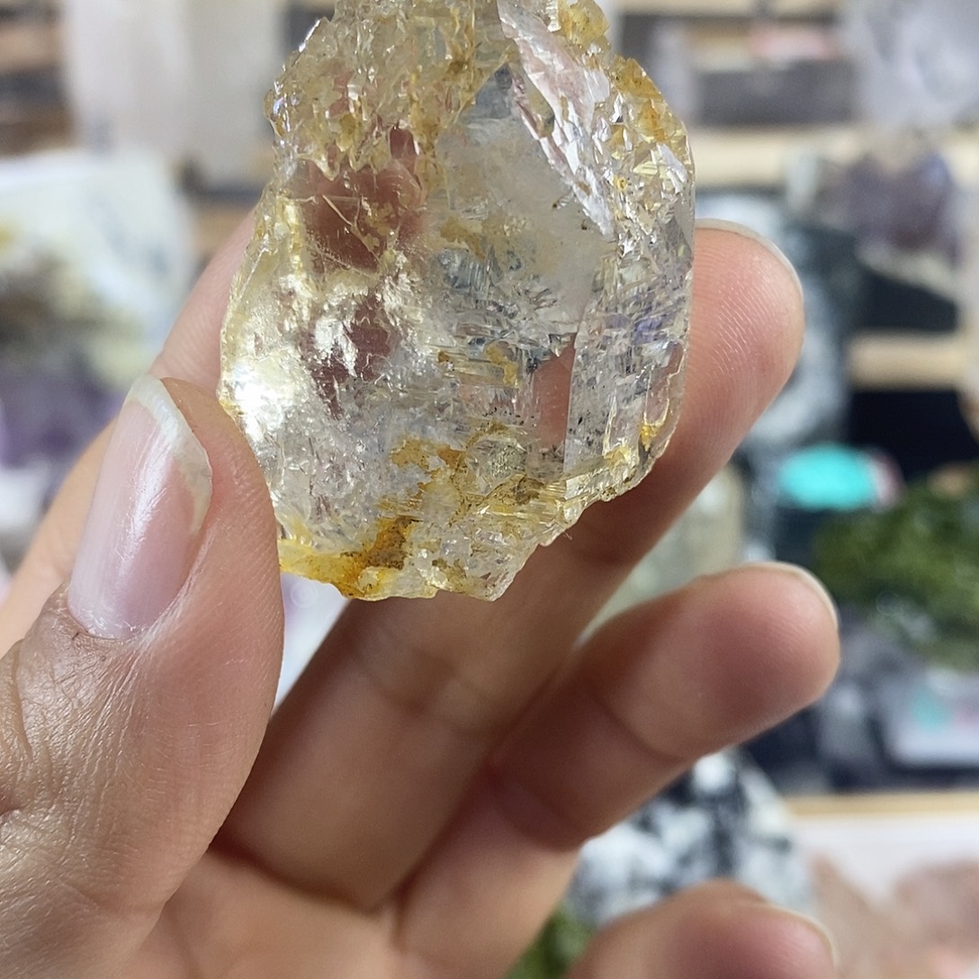 C***张紫晶珠宝半成品未镶嵌