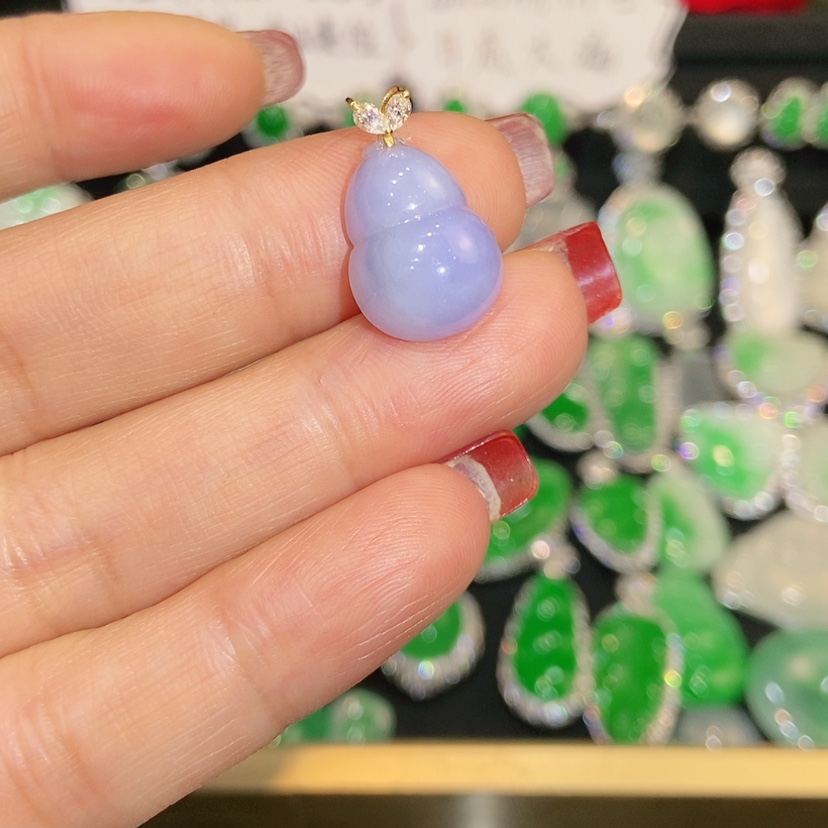 【闪购商品】颈饰未镶嵌翡翠天然翡翠