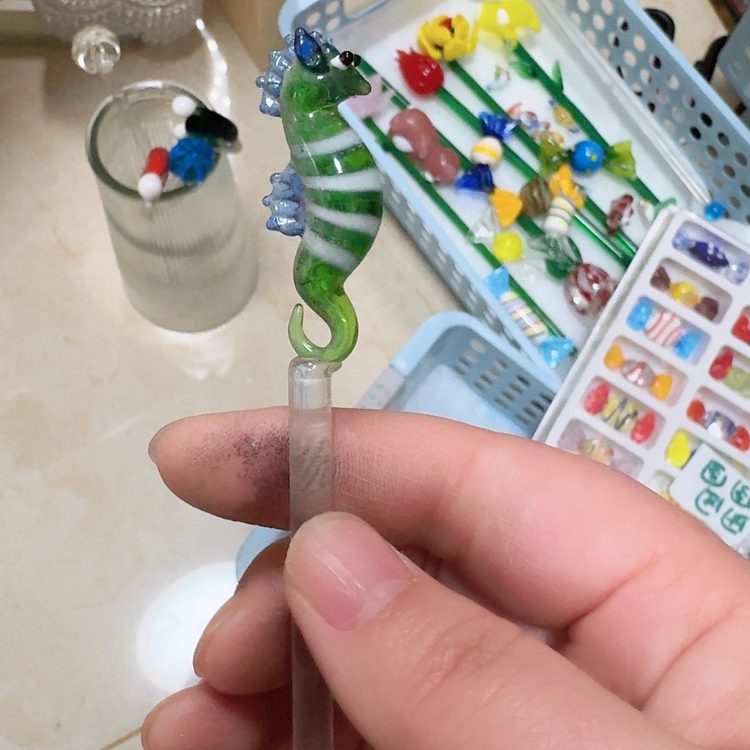 琉璃手工艺品网***居搅拌棒