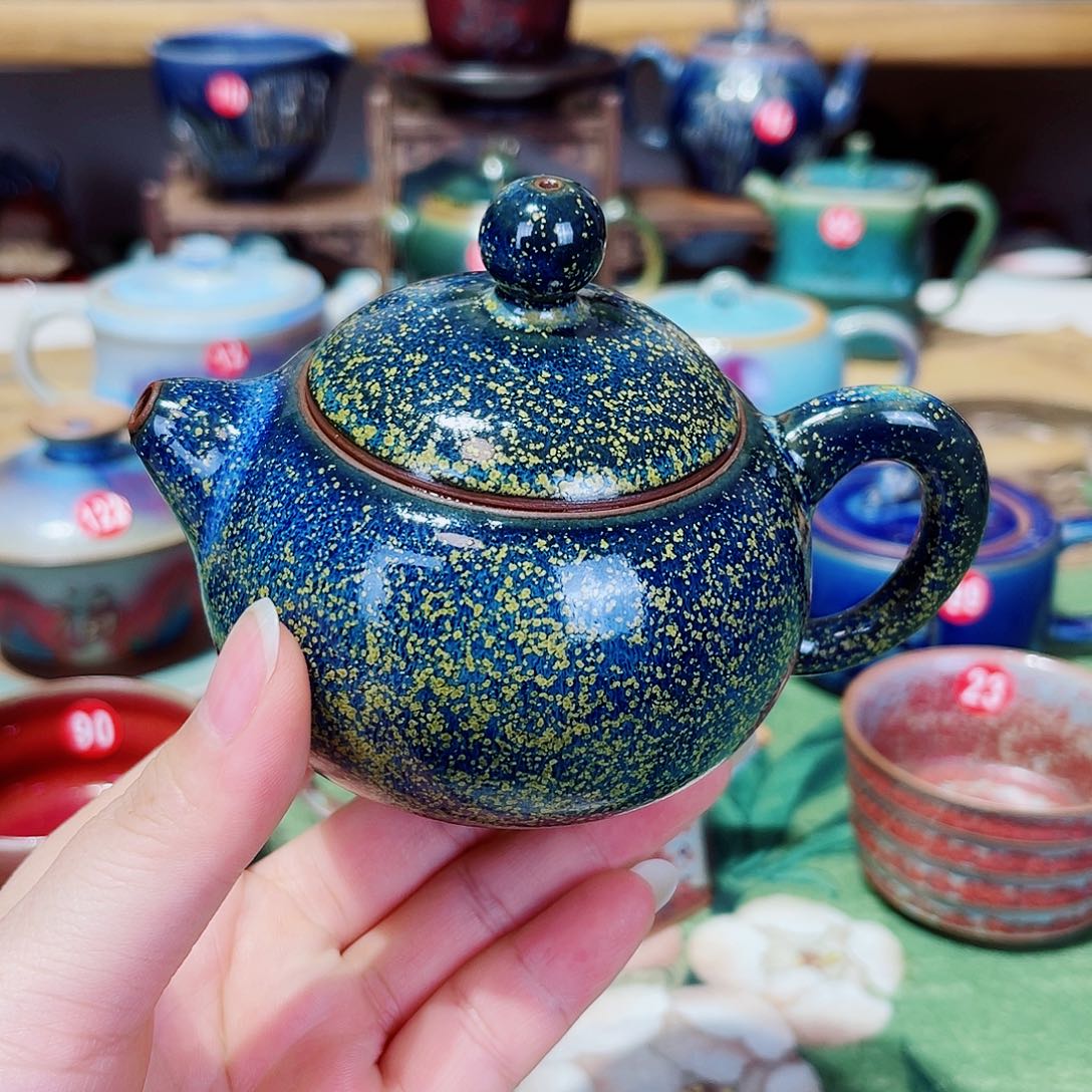 壶禹州钧瓷艺术作品