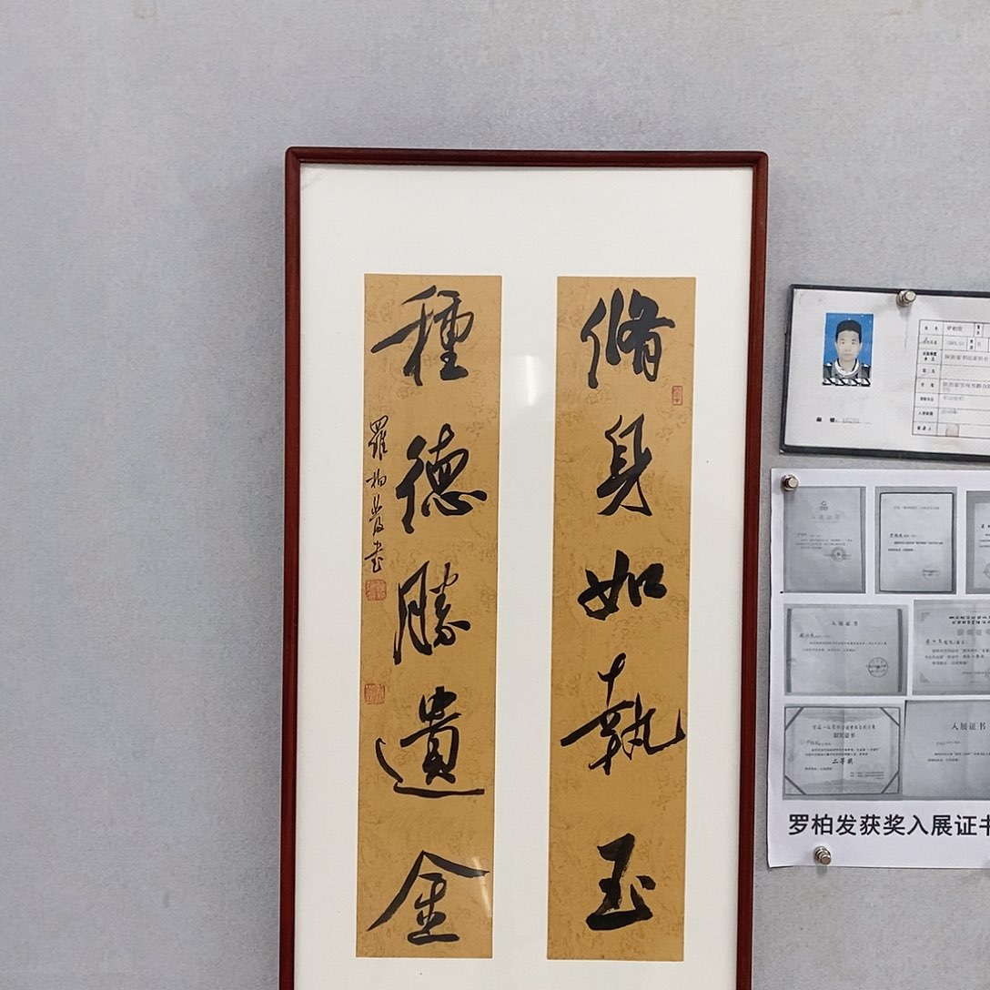 书法罗柏发书法修身