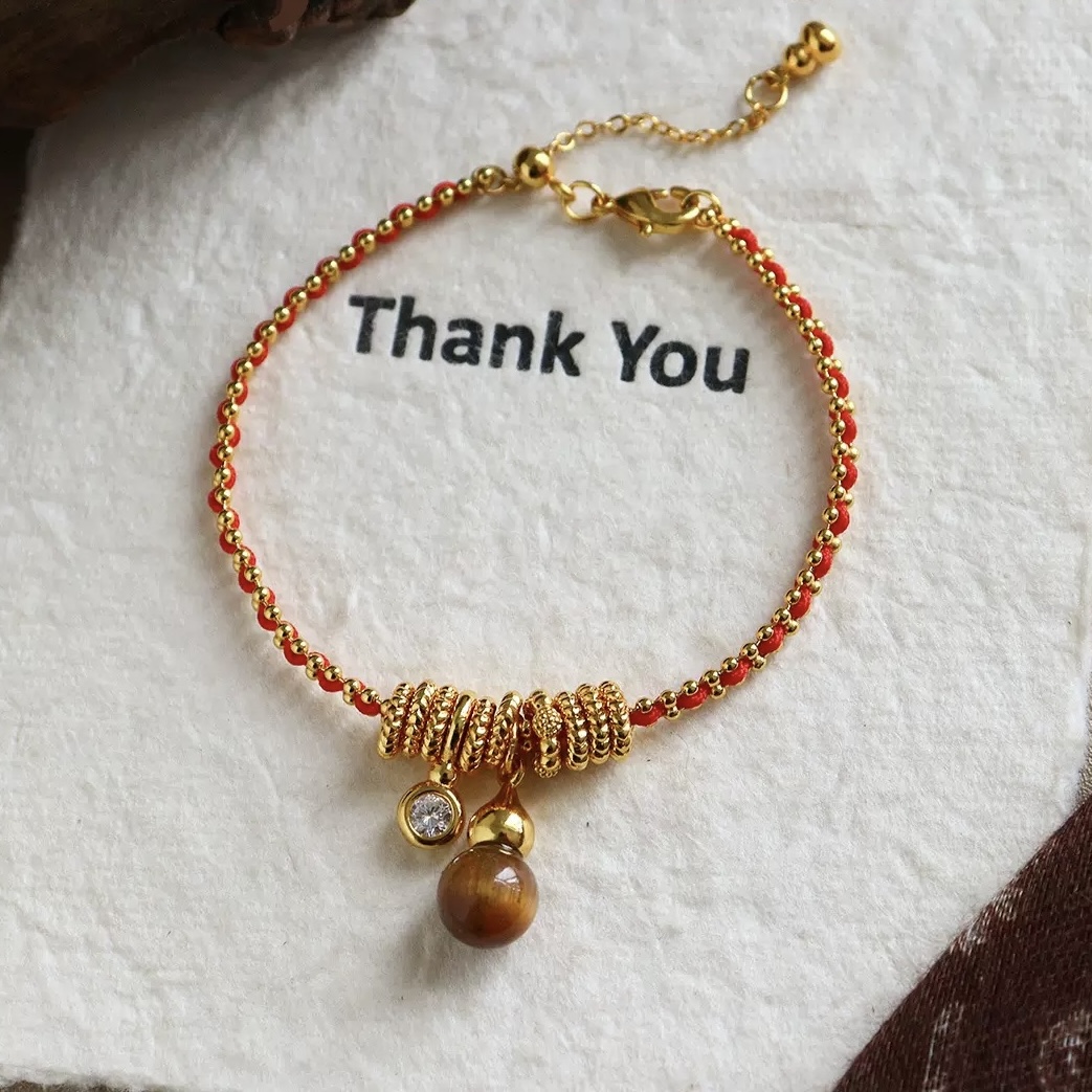 OF国潮【红绳】设计师款手链~4219