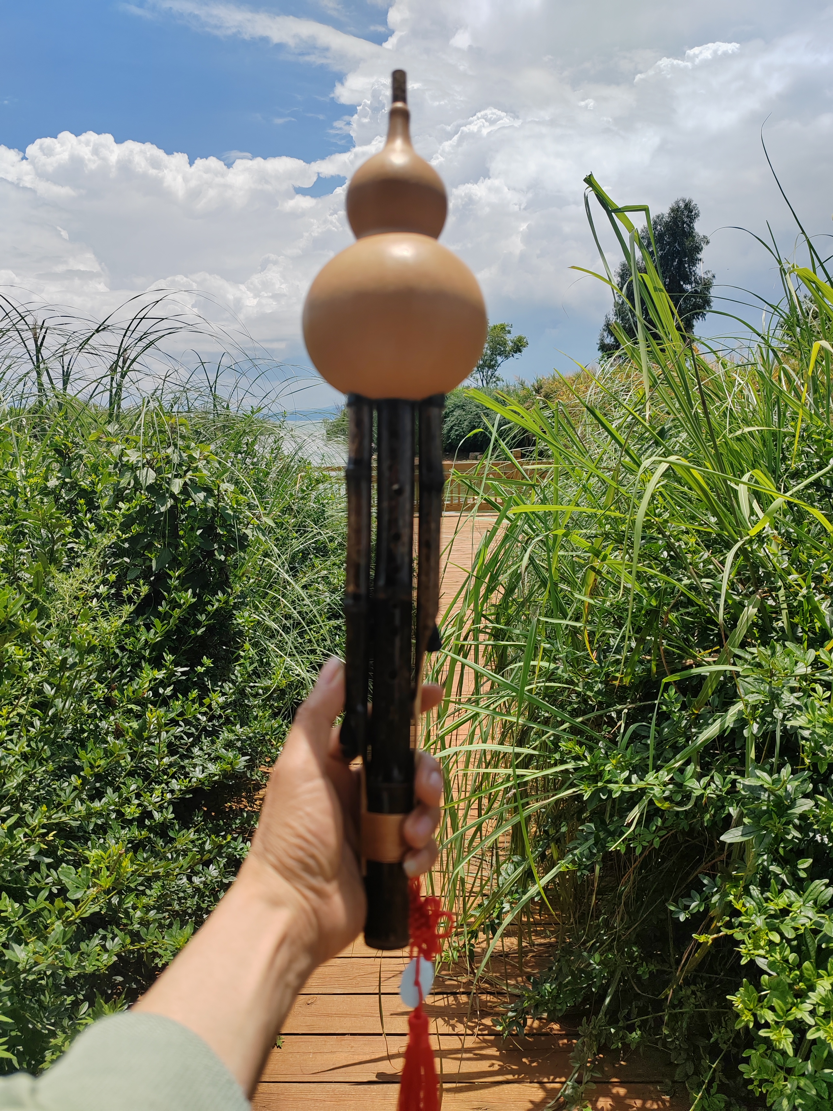 高档九孔葫芦丝，多调可选