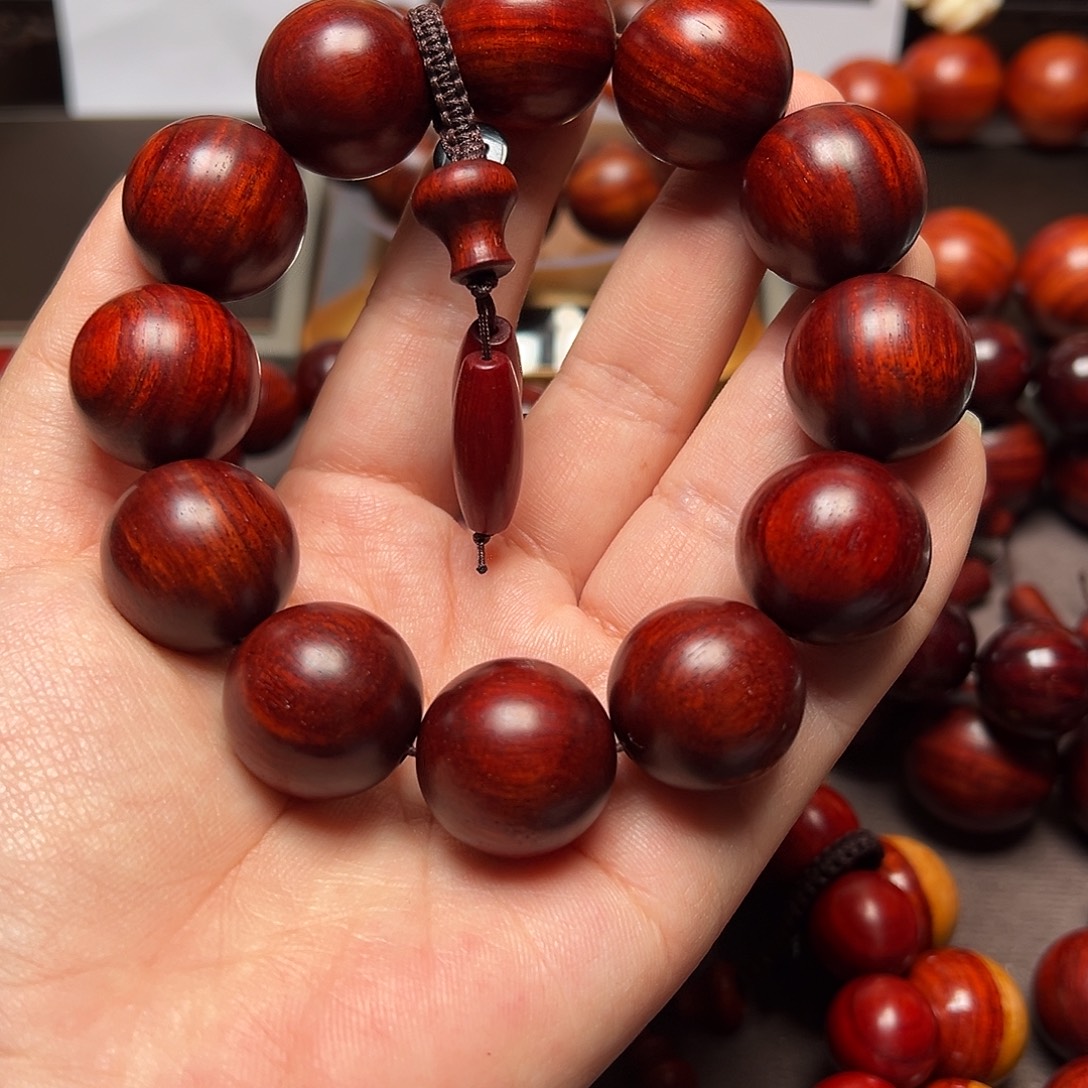 木2.0鸡血红满鳞底泥料