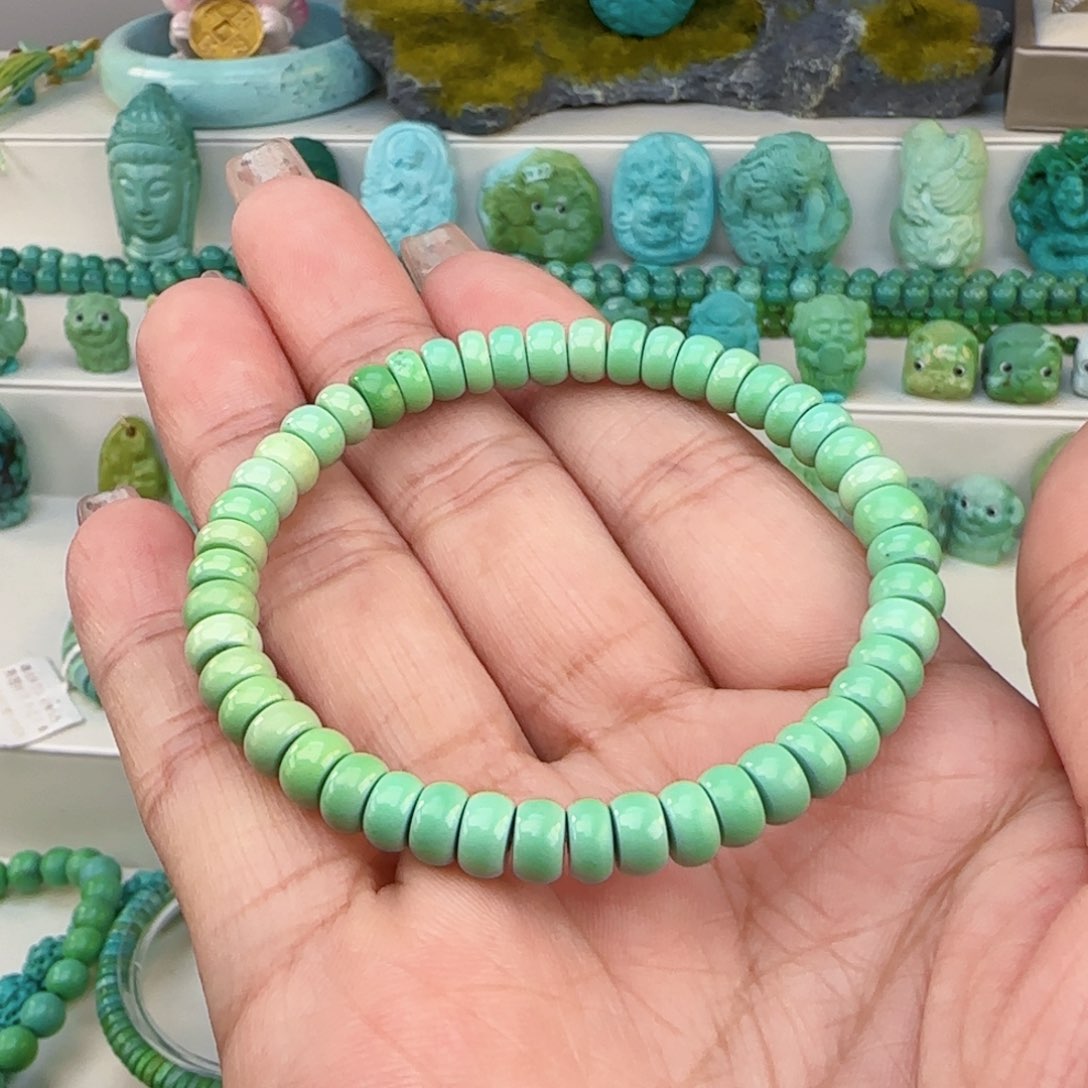 绿松石未镶嵌绿松石主播万珍