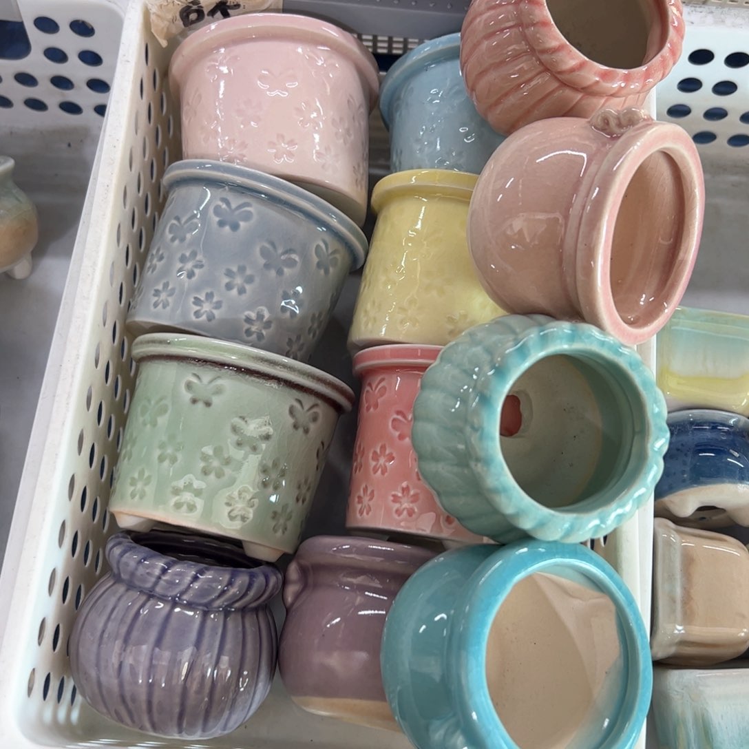 陶瓷多肉小花盆@@2050