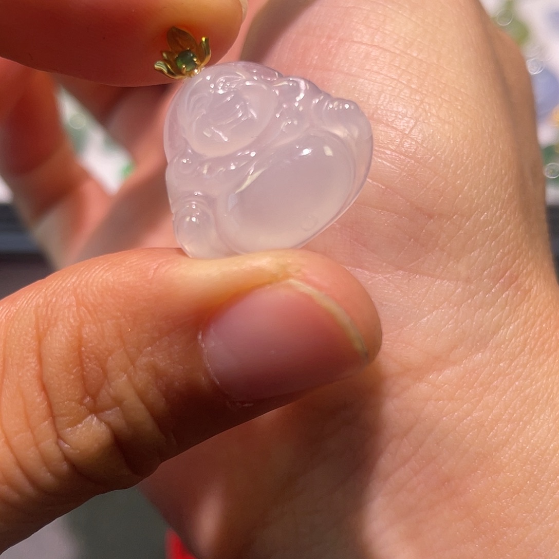 定制翡翠未镶嵌佛