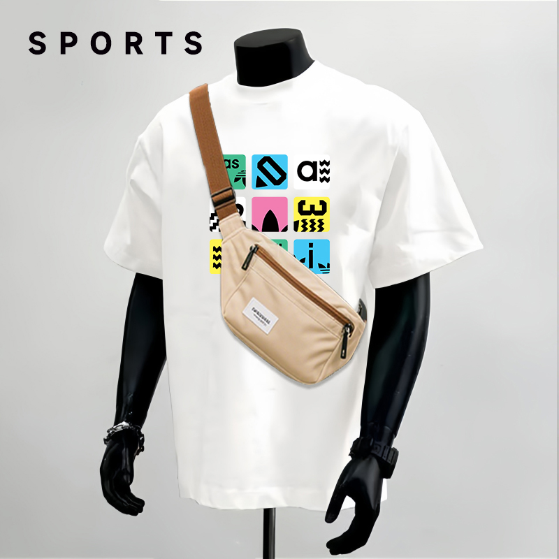 纯棉T恤潮男官方正品夏季休闲短袖宽松新款