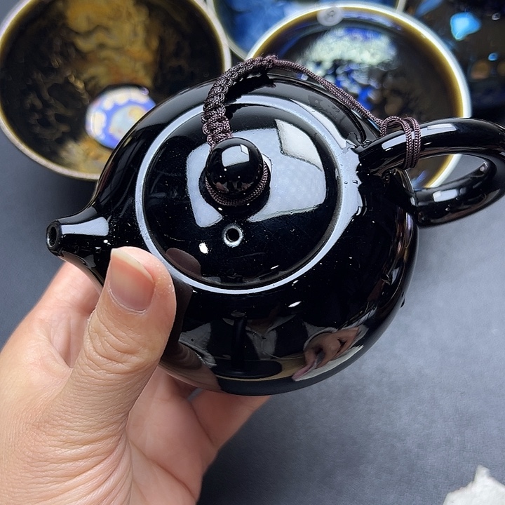 茶盏建窑建盏主人杯