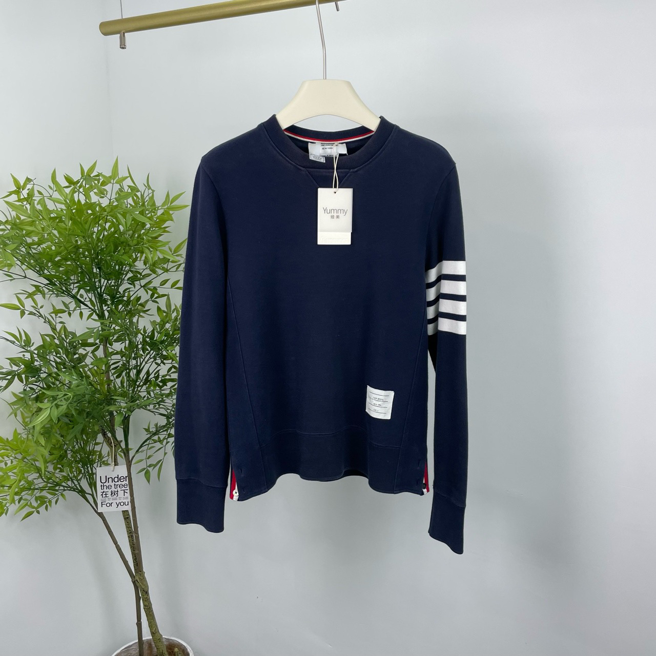 Thom Browne TB 汤姆布朗 圆领卫衣 2码/9新/无配件 YM0292