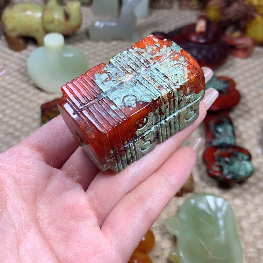 白玉菩提吊坠挂件