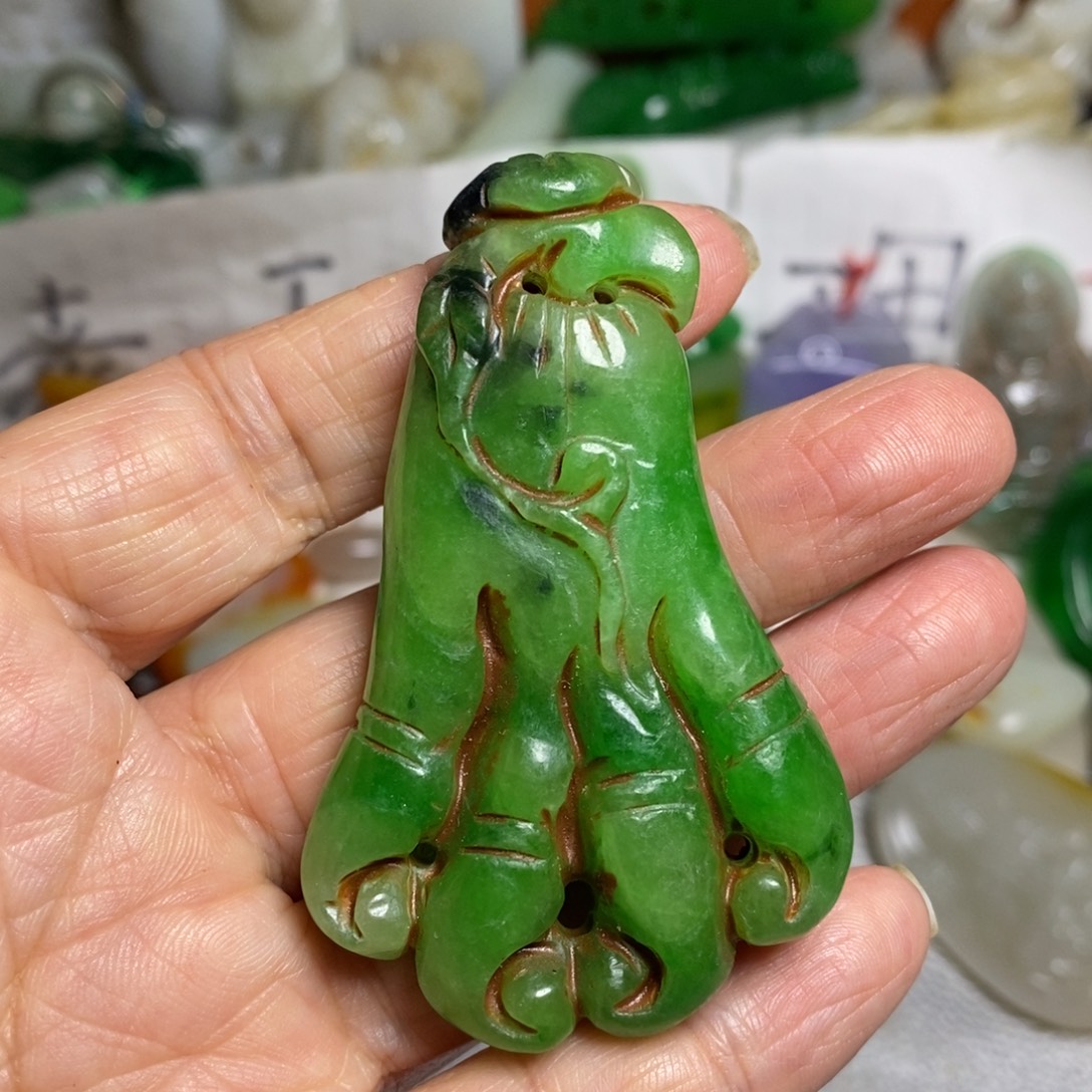和田玉（糖玉）未镶嵌颈饰