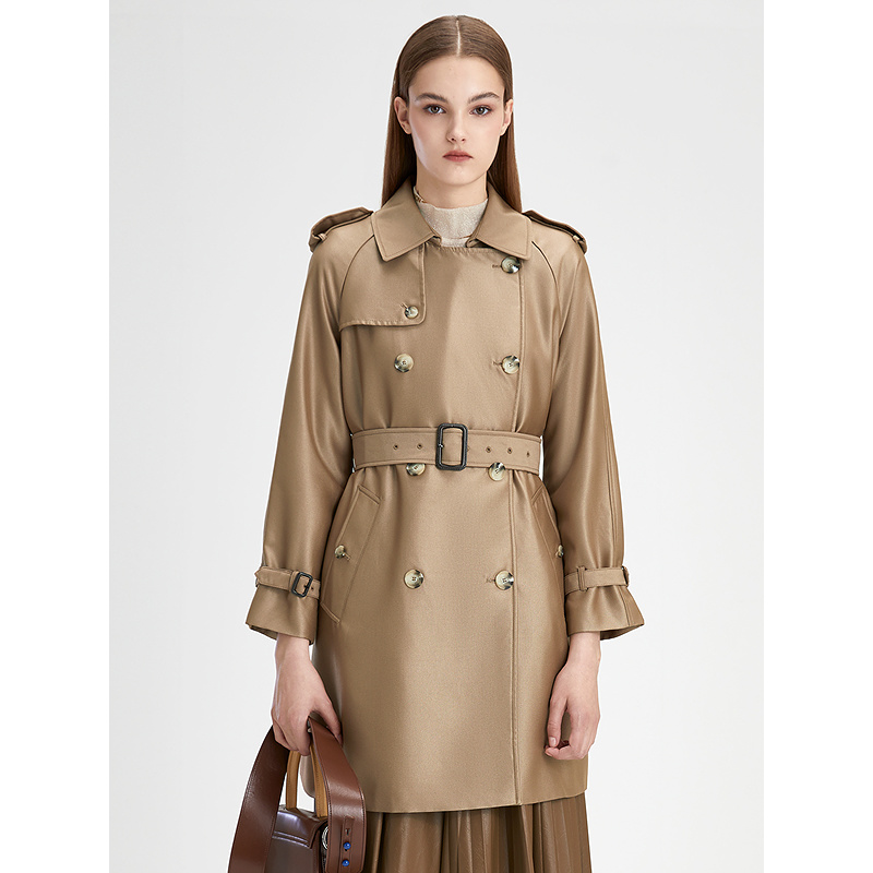 【尚雅】莱芙艾迪儿修身风衣1D3W64180