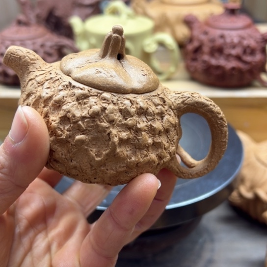 紫砂茶案全手工制作