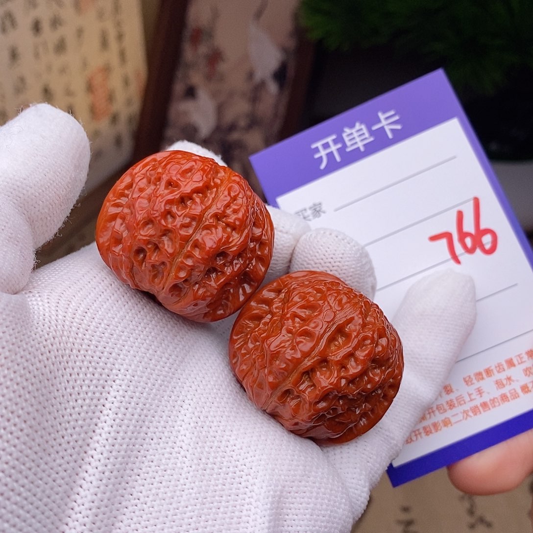 把件文玩核桃35血麒麟766