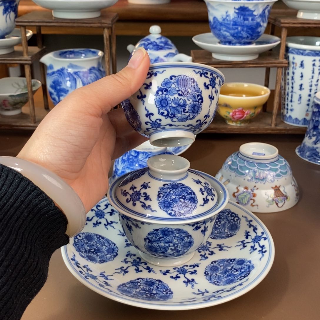 景德镇陶瓷手工手绘