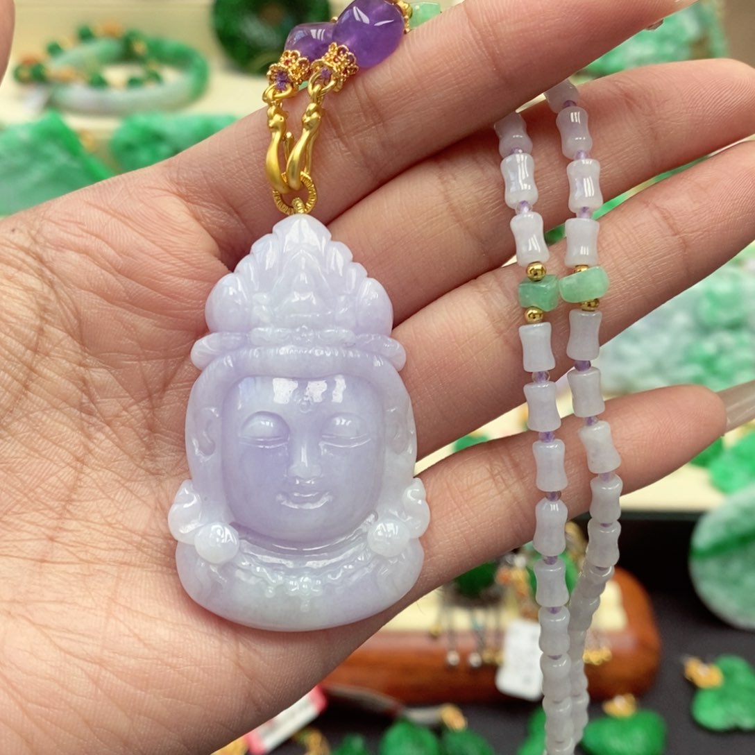 颈饰未镶嵌翡翠翡翠吊坠