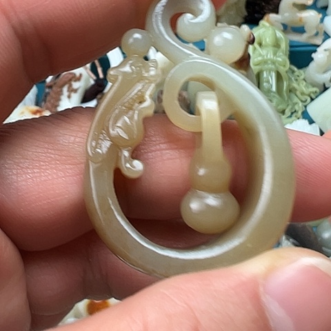 和田玉挂件未镶嵌