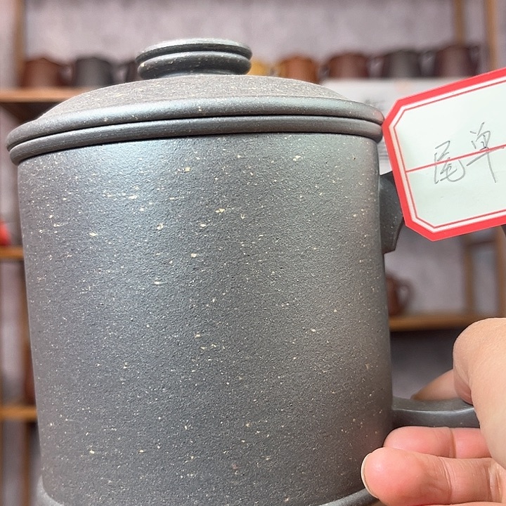 紫砂茶杯原矿紫砂杯