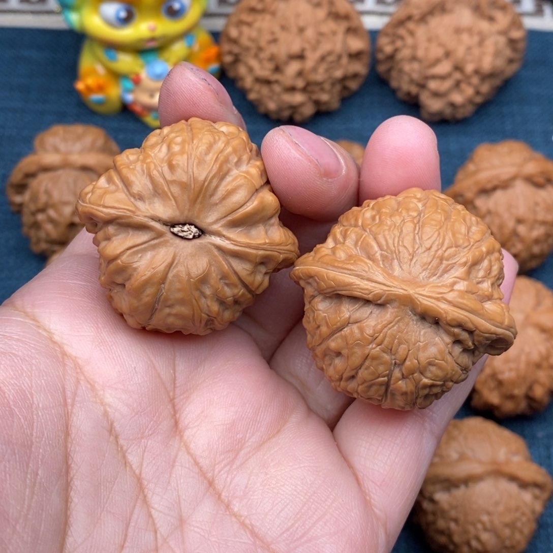 文玩核桃把件38毕业乾隆磨全品