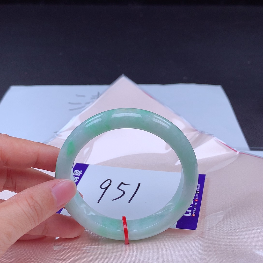 翡翠手镯未镶嵌手镯001225