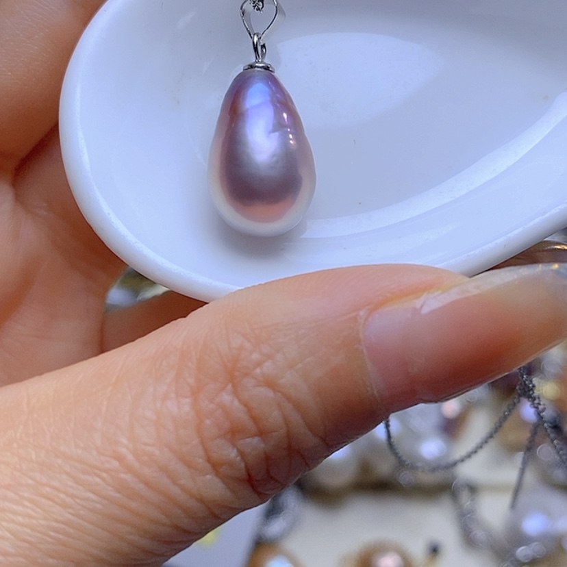 【闪购商品】淡水珍珠吊坠合金