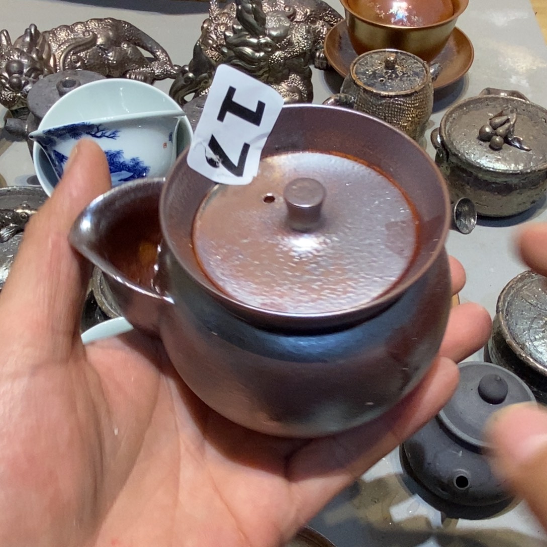 柴烧茶具陶瓷杯子