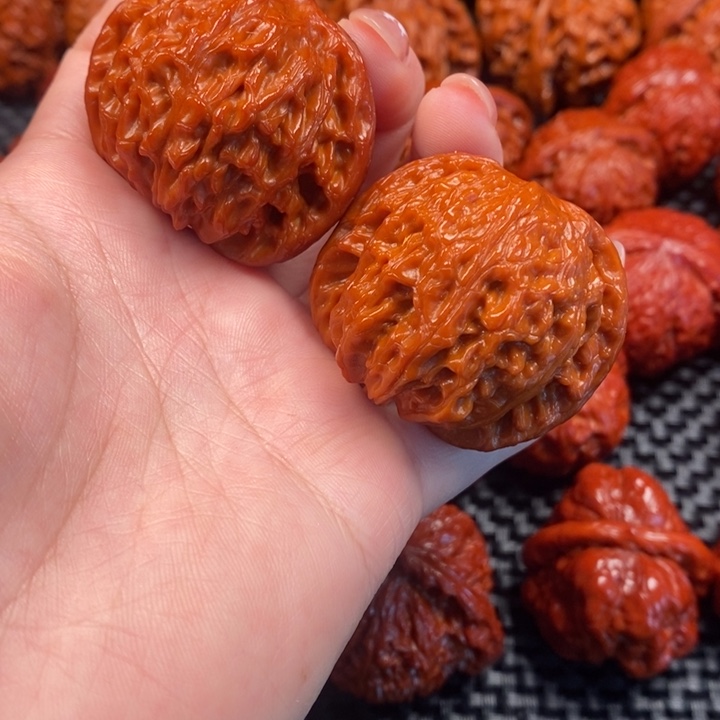 文玩核桃吊坠磨盘c6