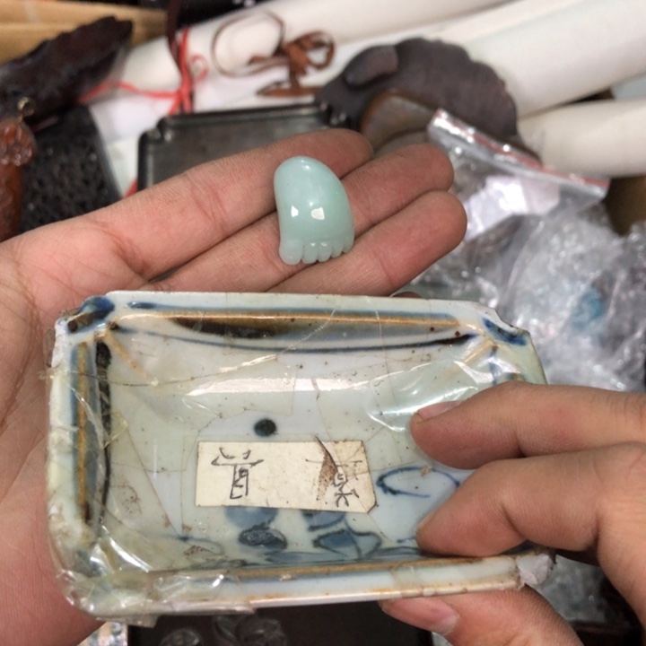 陶瓷孤品单件车里拍