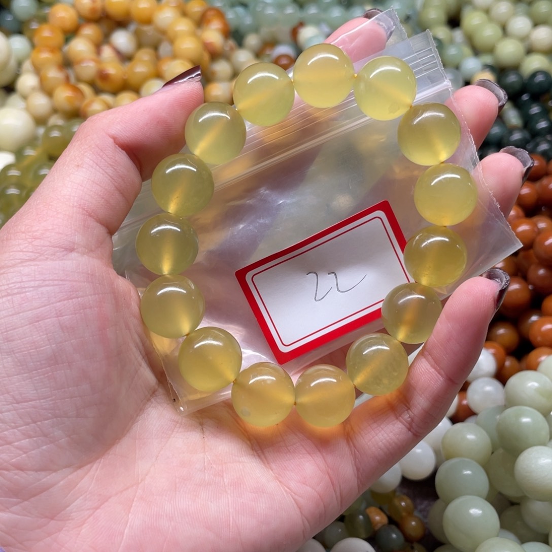 蛇纹石玉未镶嵌手串