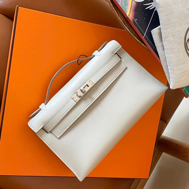 未使用 Hermes/爱马仕 珍珠灰mini kelly/96524178/代卖服务/12期