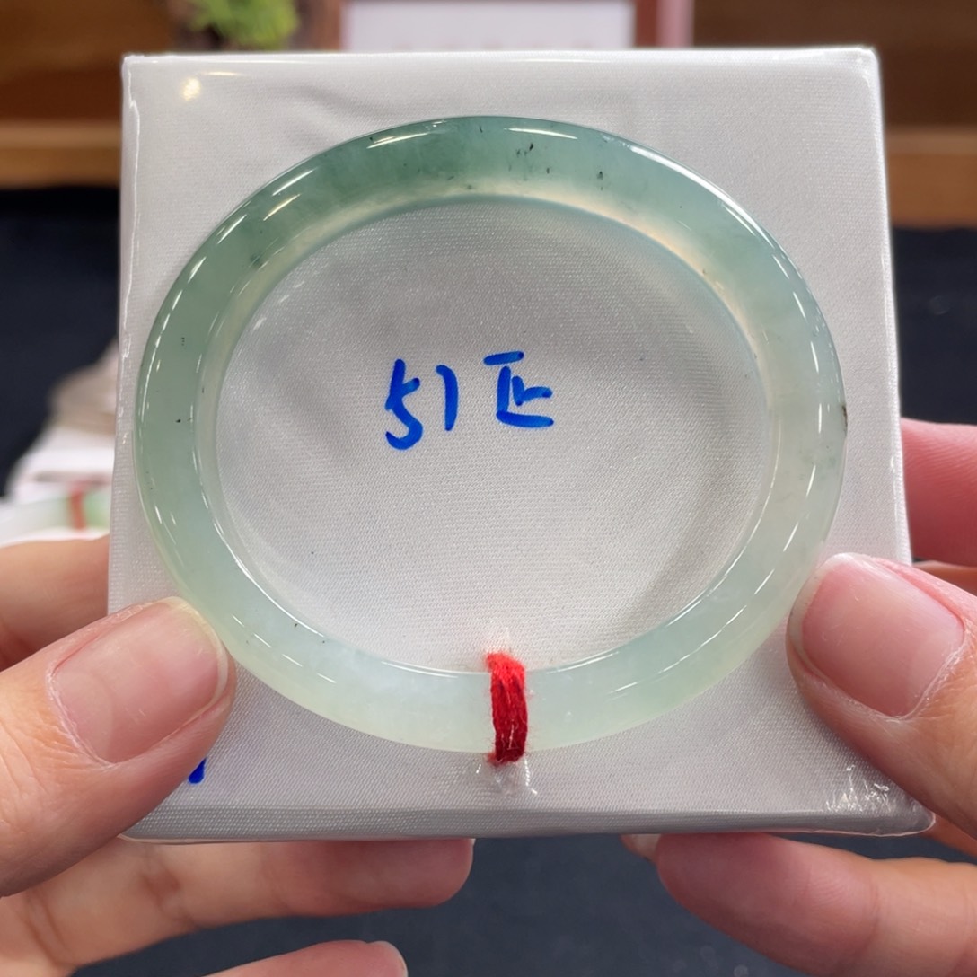 翡翠手镯未镶嵌53 贵妃 