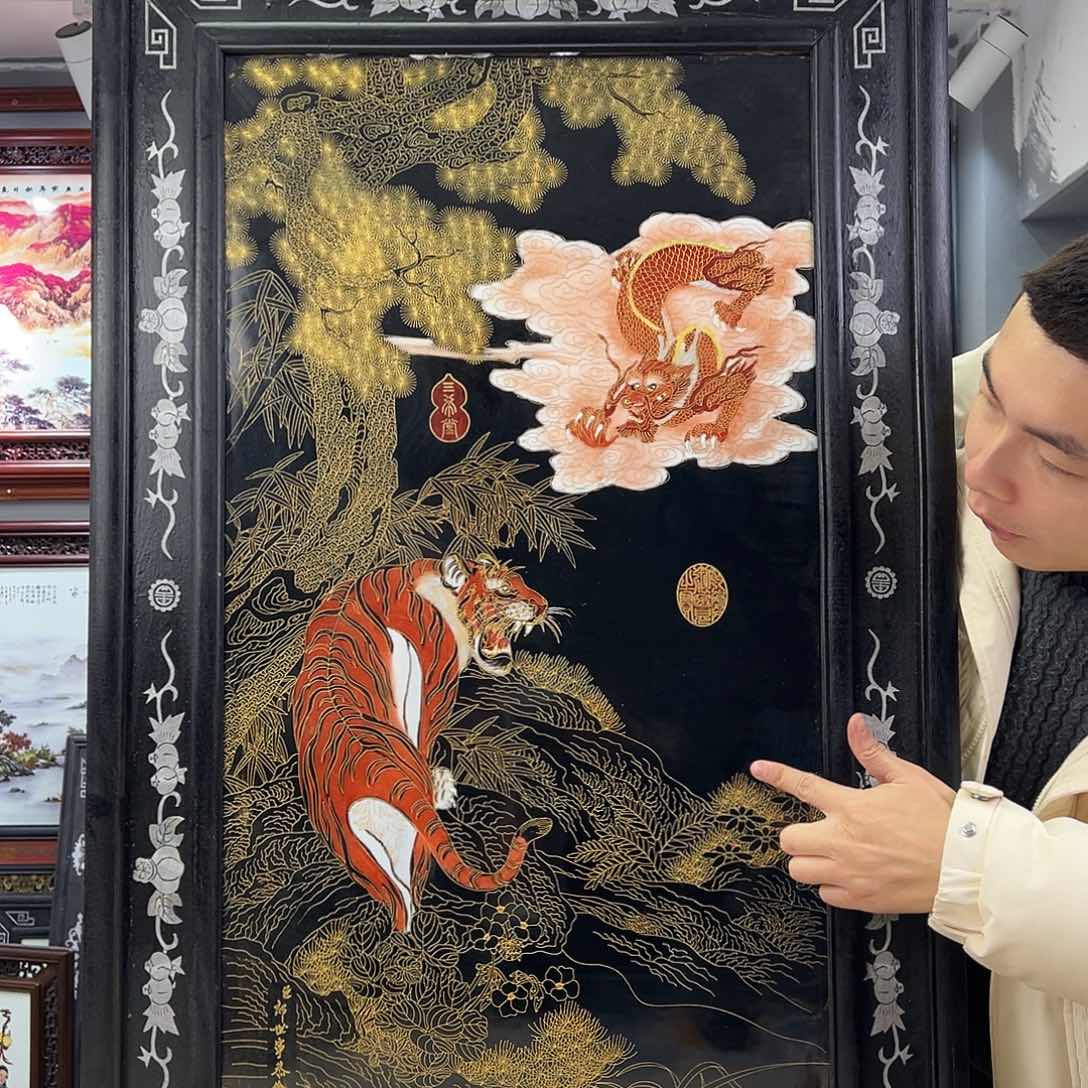 瓷片景德镇瓷板画