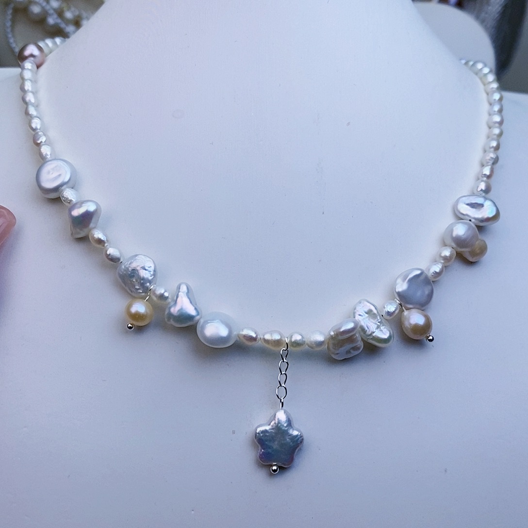 淡水珍珠颈饰未镶嵌